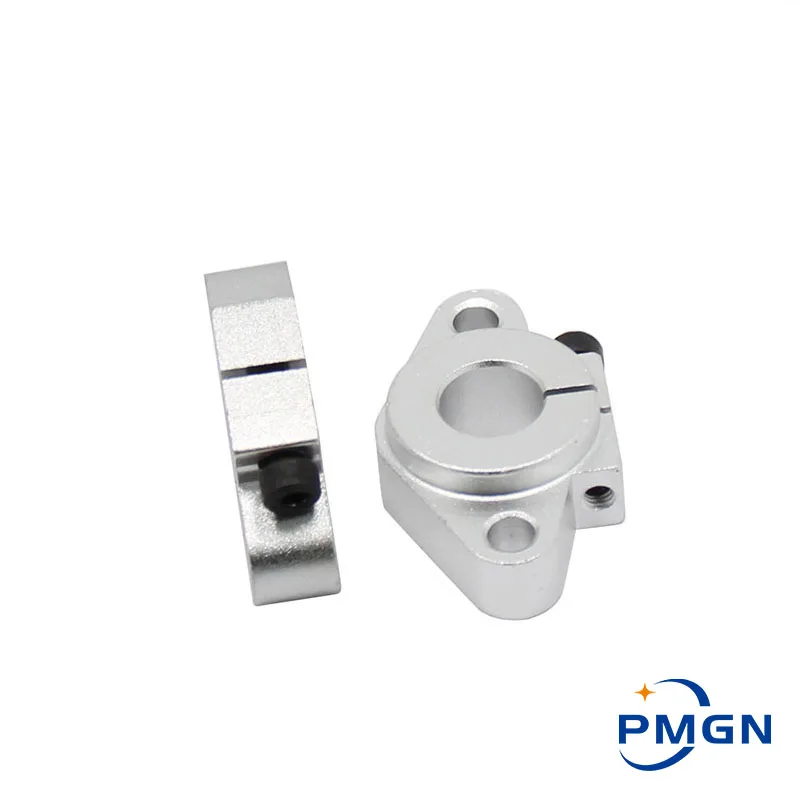 4pcs SHF8 SHF10 SHF12 SHF13 SHF16 SHF20 SHF25 SHF30 Aluminum Linear Rod Rail Shaft Support CNC Router Parts 3d Printer Parts