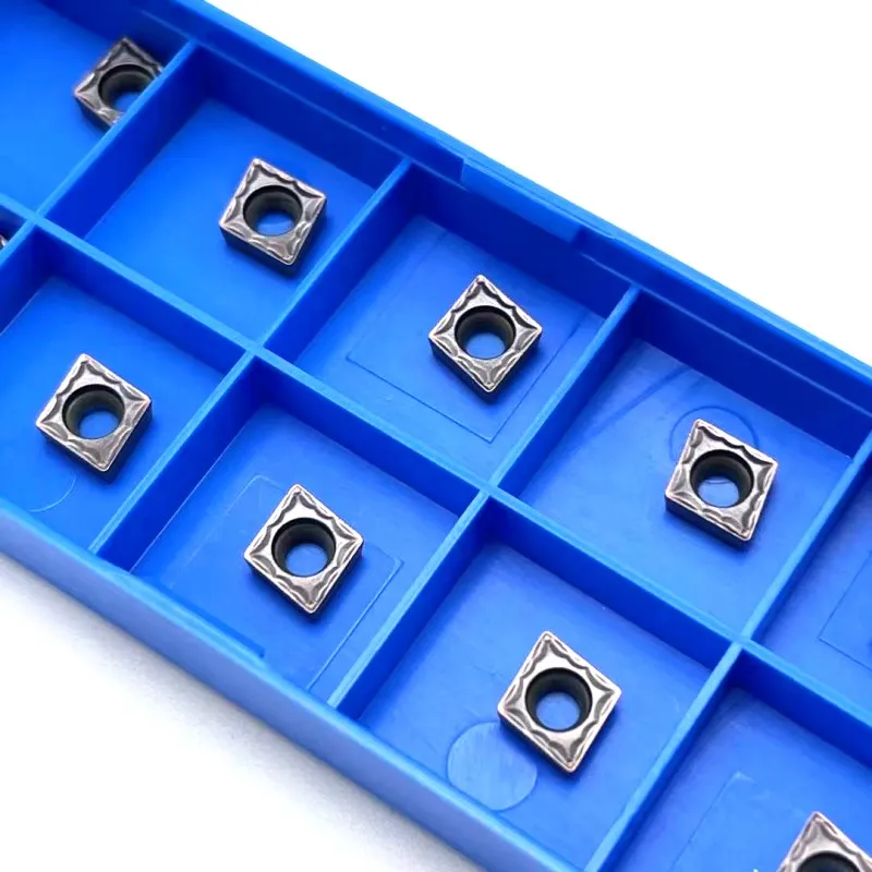 CCMT060204 HMP NC3020 PC9030 Carbide Chèn Nội Bộ Dụng Cụ Xoay Lắp Tiện Bằng Máy CNC Hợp Kim Công Cụ CCMT 060204 Dụng Cụ Xoay