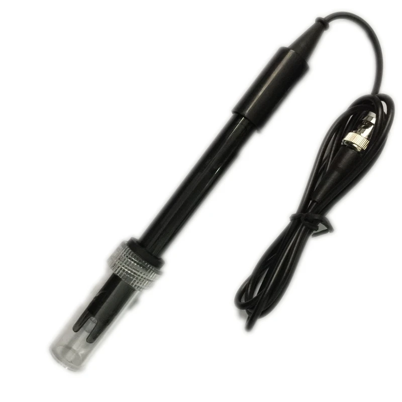 PH Electrode Sensor Pen Type BNC Connector Probe Pool Water Factory Industry Laboratory 0.00~14 pH Composite electrode 80CM