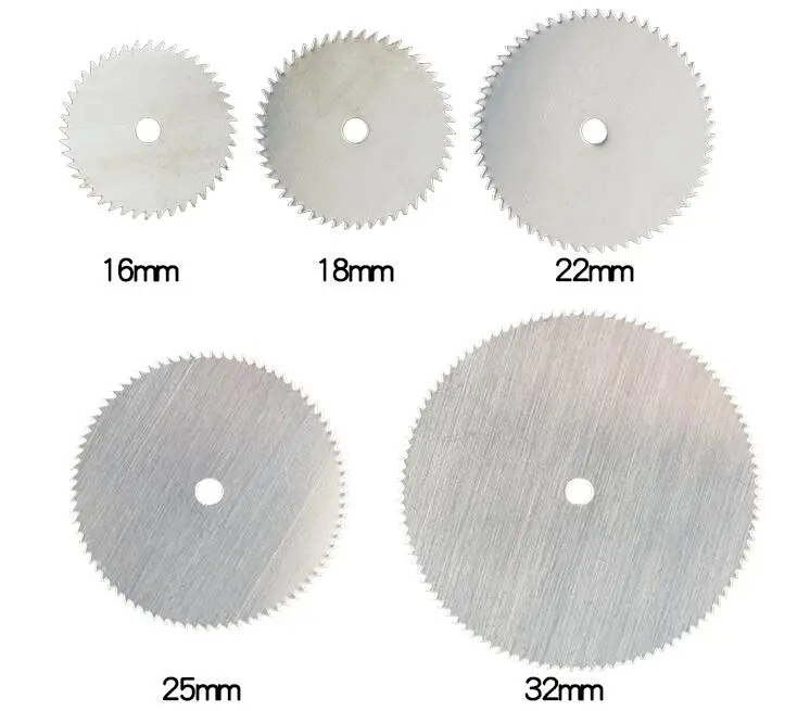 Ultra thin stainless steel small slice saw cutting blade electric grinding accessories woodworking micro carving parts NO.C1606