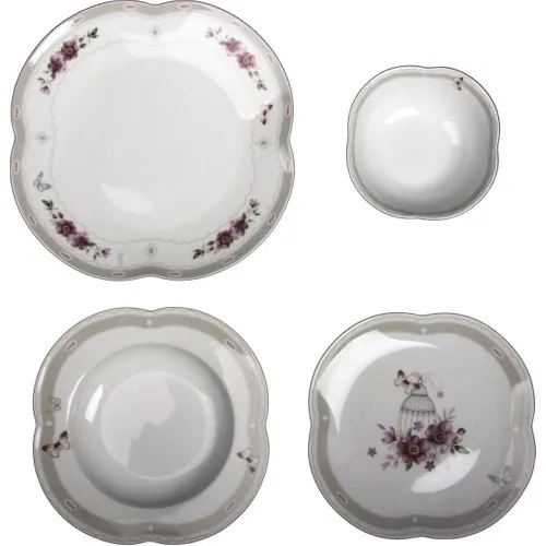 Aryıldız Orient By 24 Piece Dinner set Spring