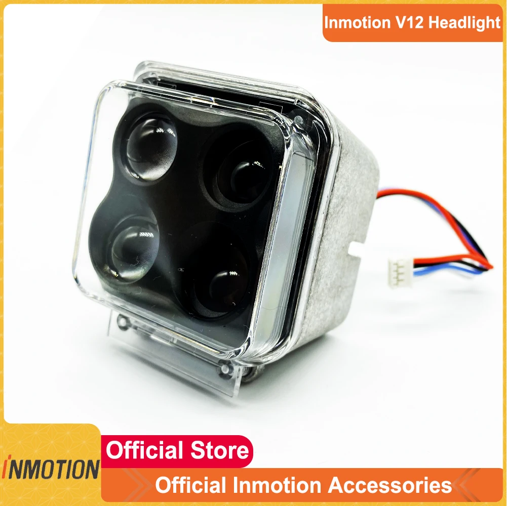 Original INMOTION V12 Headlight Front Light Spare Part Suit for Inmotion V12 Electric Wheel Official INMOTION Accessories