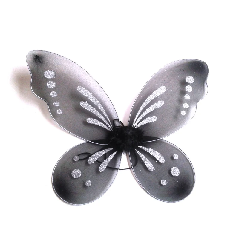 DIY Fairy Dress Up Wing Butterfly Fairy Halloween Costume Angel Wing Kids Birthday Party Decor Favor Costume Accessories