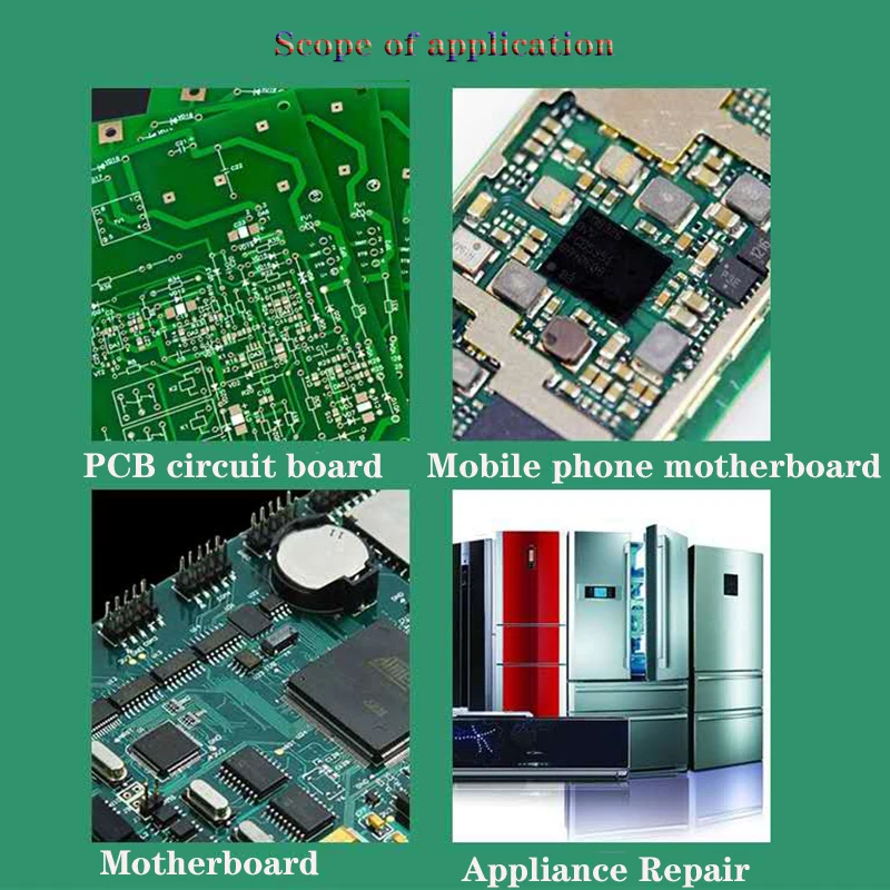 La più recente maschera per saldatura a polimerizzazione UV B & R pasta per saldatura maschera per saldatura olio verde per circuiti stampati PCB BGA per riparazione mobile