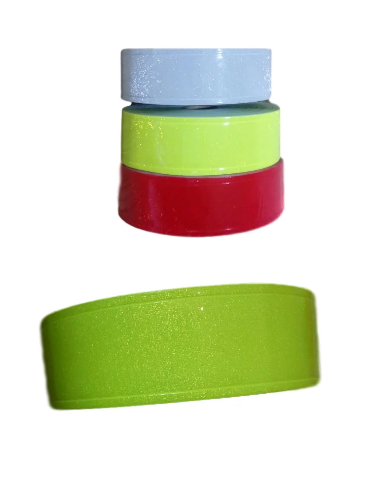 Night Reflective PVC Tape, Flashing Tiny Star Warning Strip, Clothing Safety Vest, Bag Material Belt, Garment Sewing, 5cm * 50m