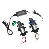 12volt high pressure water pump 60w 80w 100w Micro car wash Garden irrigation Pressure Self-Priming Booster Pump 12 volt adapter