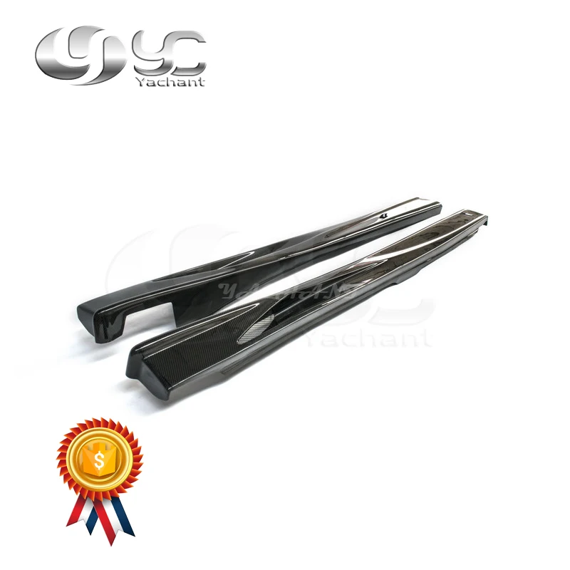 

Car-Styling Carbon Fiber Side Skirts Fit For 2001-2007 Lancer Evolution 7-9 EVO 7 8 9 VTX Cyber Version Style Side Skirt