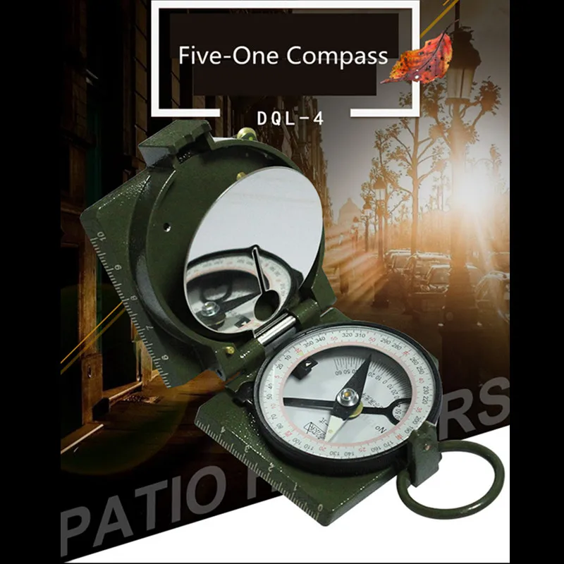 DQL-4 Harbin Geological Compass Military 51 Type Mining Multifunctional Pointing Navigation Luminous Mountaineering