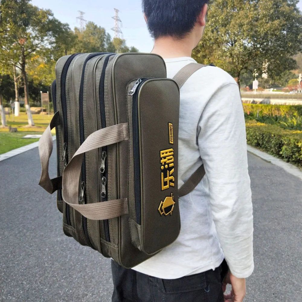 XA220G Bolsa de Pesca Portátil Impermeable para Caña y Accesorios - imagen 2