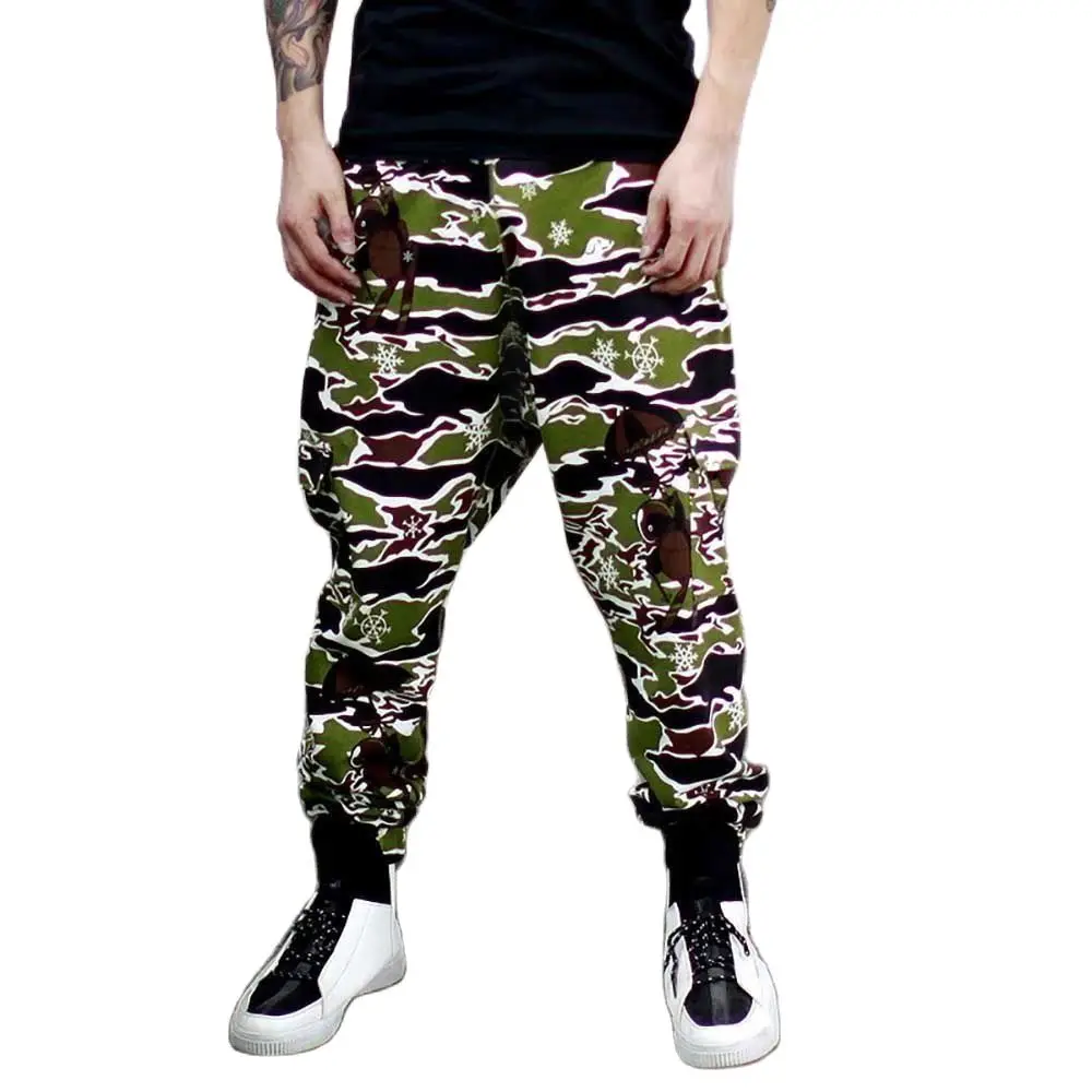 

Fashion Camouflage Harem Joggers Men Casual Pants Loose Baggy Hiphop Pants Streetwear Trousers Men Clothing