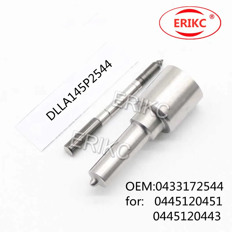 

ERIKC DLLA145P2544 Original Top Quality DLLA 145P 2544 OEM 0 433 172 544 Auto car injector For Bosch 0445120 451/0 445 120 443