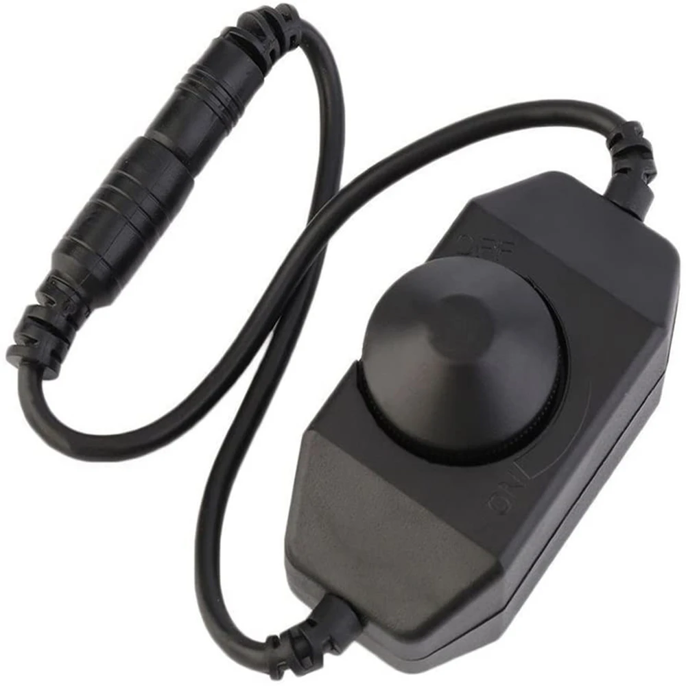 Regolatore di regolazione della luminosità dell'interruttore dimmer LED per 3528 5050 5730 5630 Striscia monocolore DC 12V 24V