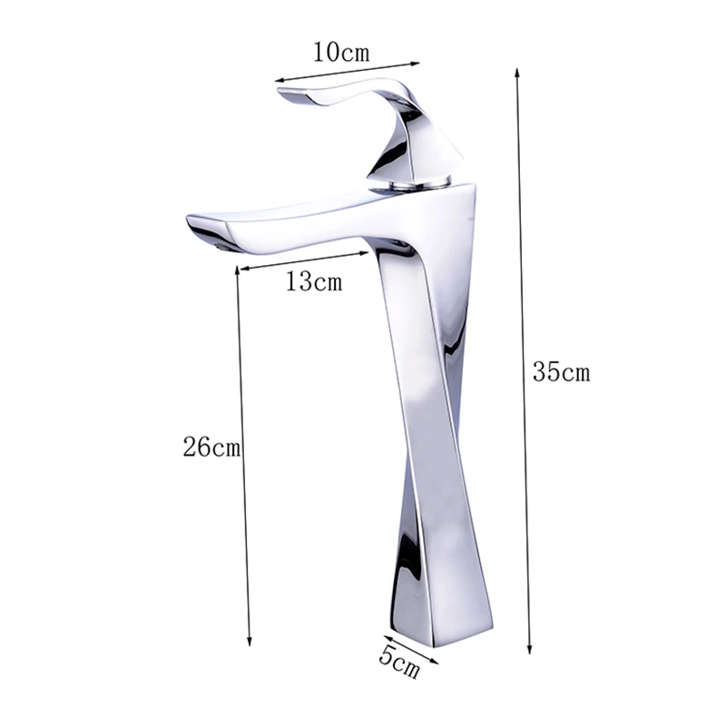 Рисунок 6 - Высокий/короткий смеситель для ванной комнаты Becola