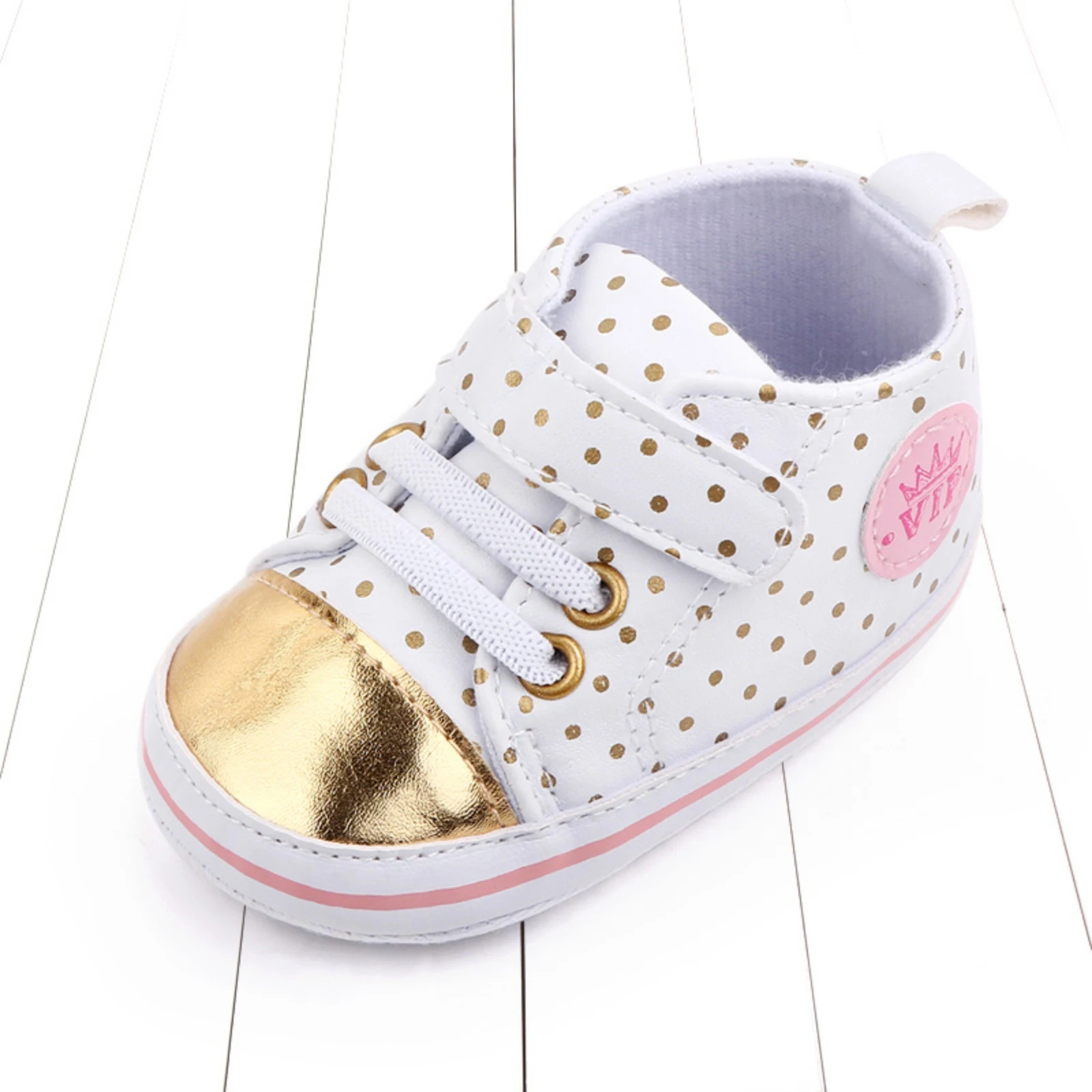 0-12M New Born Baby Shoes Autumn Baby Boys Girls Anti-Slip Casual Shoes Sneakers Toddler Soft Soled First Walkers