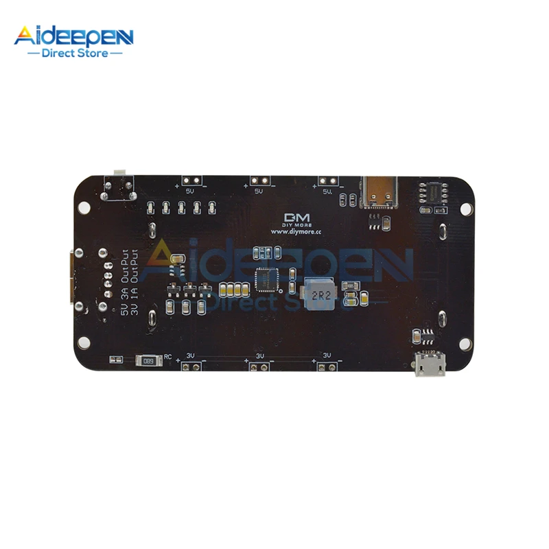 Escudo de batería de litio Dual 18650 V8 3V1A 5V 3A Micro USB módulo de carga de batería para Raspberry Pi Wifi ESP8266 ESP32