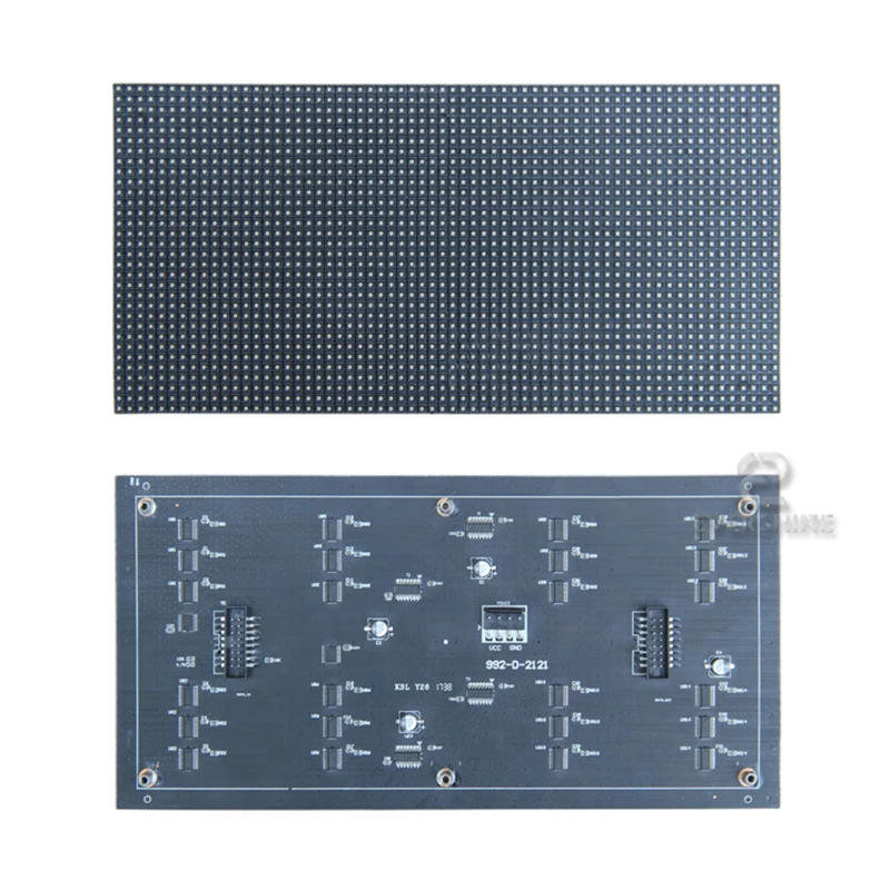 Gratis Verzending SMD2121 P4 Flexibele Indoor Rgb 256X128Mm 64x32Dots Zachte Led Panel Full Color Led Module Voor rond Scherm