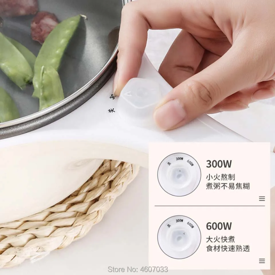 Multifunction Electric Double Layer Hotpot Mini noodles cooker non-stick skillet Steamed eggs Soup fry Cooking pot Food Steamer