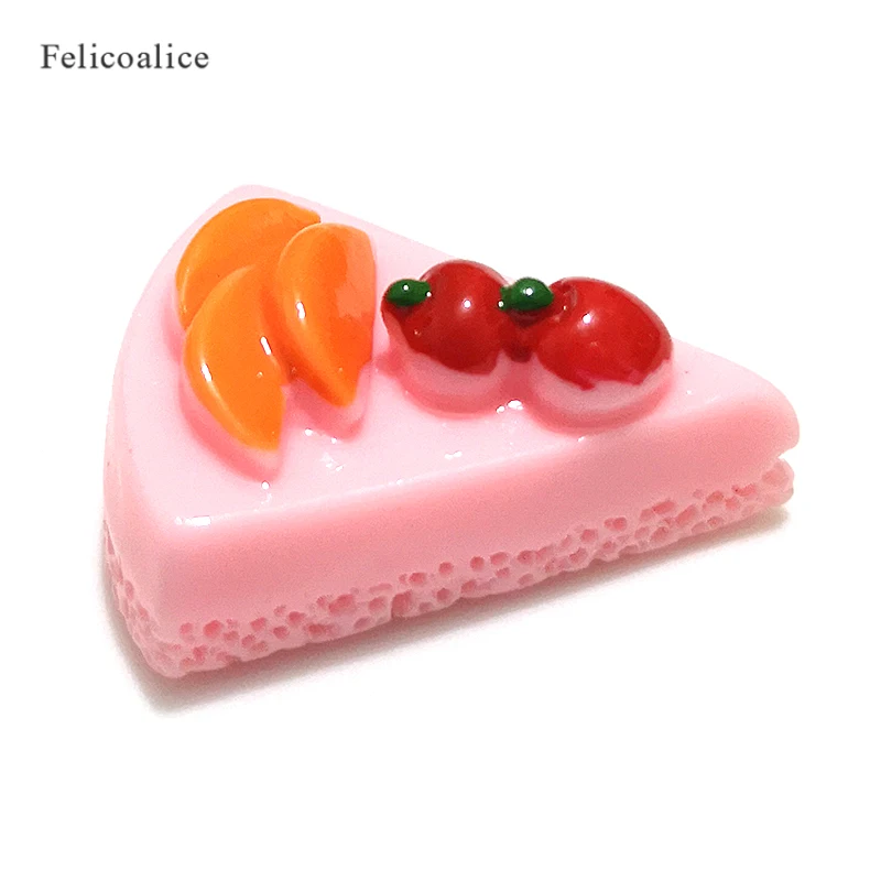 8Pcs/Tas Cute Resin Donat Hiasan untuk Slime Filler DIY Kue Ornamen Ponsel Dekorasi Resin Pesona Slime Perlengkapan Dapur Mainan