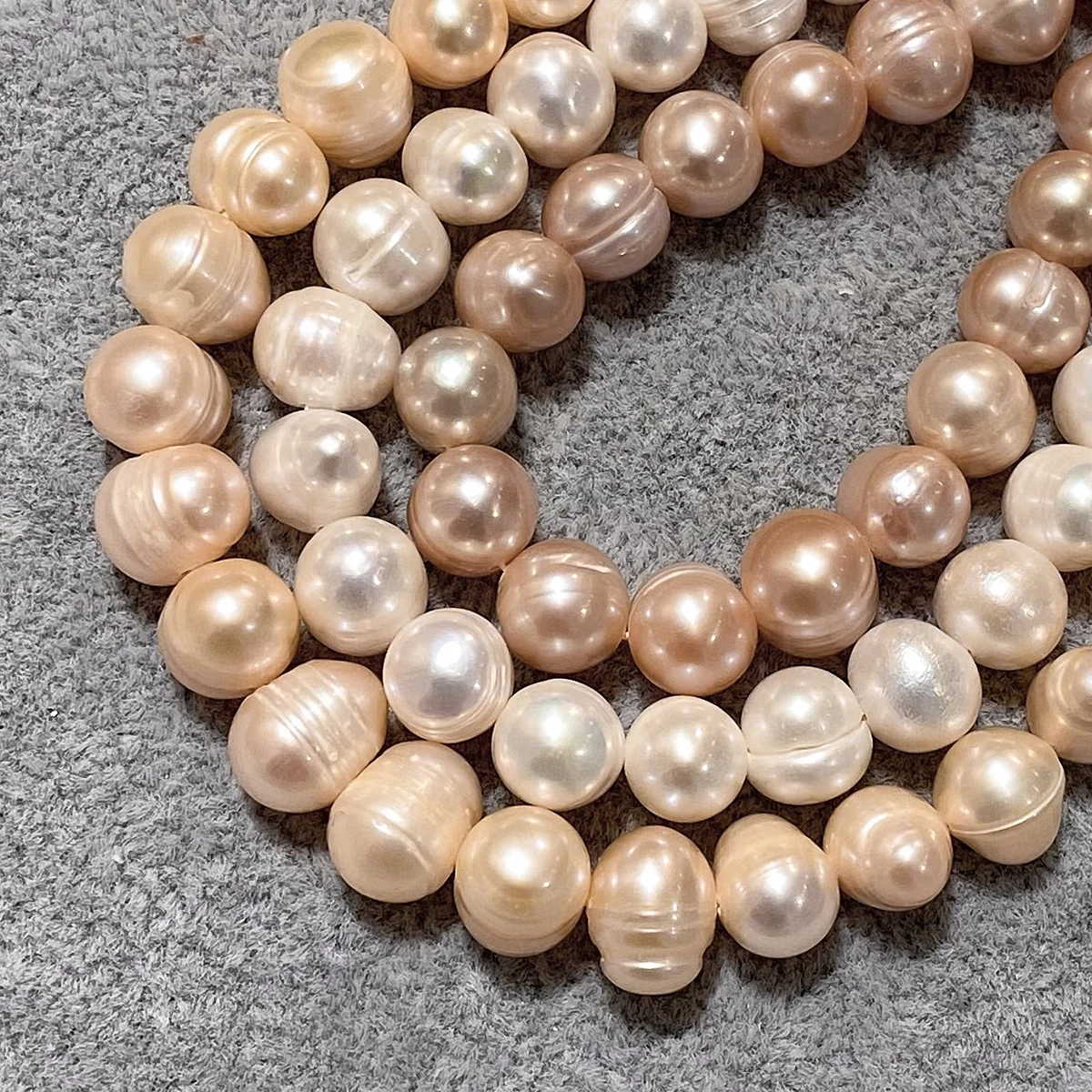 New Release 4-9mm Natural Freshwater Pearl Beads Irregular Shaped Spherical Beads For DIY Bracelet,Necklace Jewelry Making