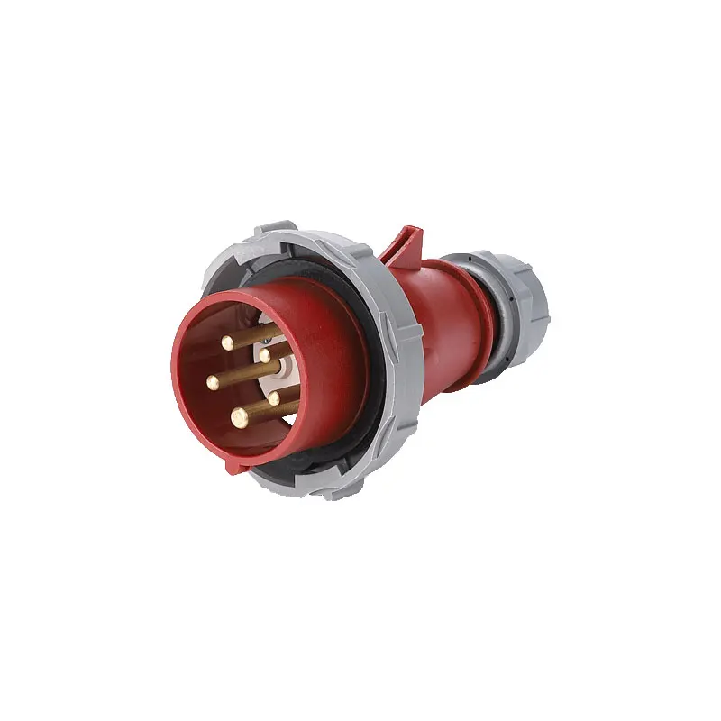 Industrial Plug and Socket 16A 32A 3 pole 4 pole 5 pole ip67 Wall Mounted Socket Panel Mounted Coupler Waterproof 220V 380V 415V