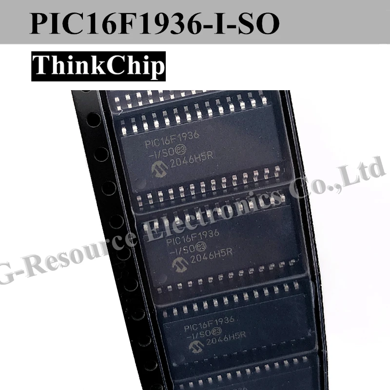 PIC16F1936-I-SO SOP-28 PIC16F1936 8-Bit CMOS MCU with LCD Driver and nanoWatt Technology 100% New Original