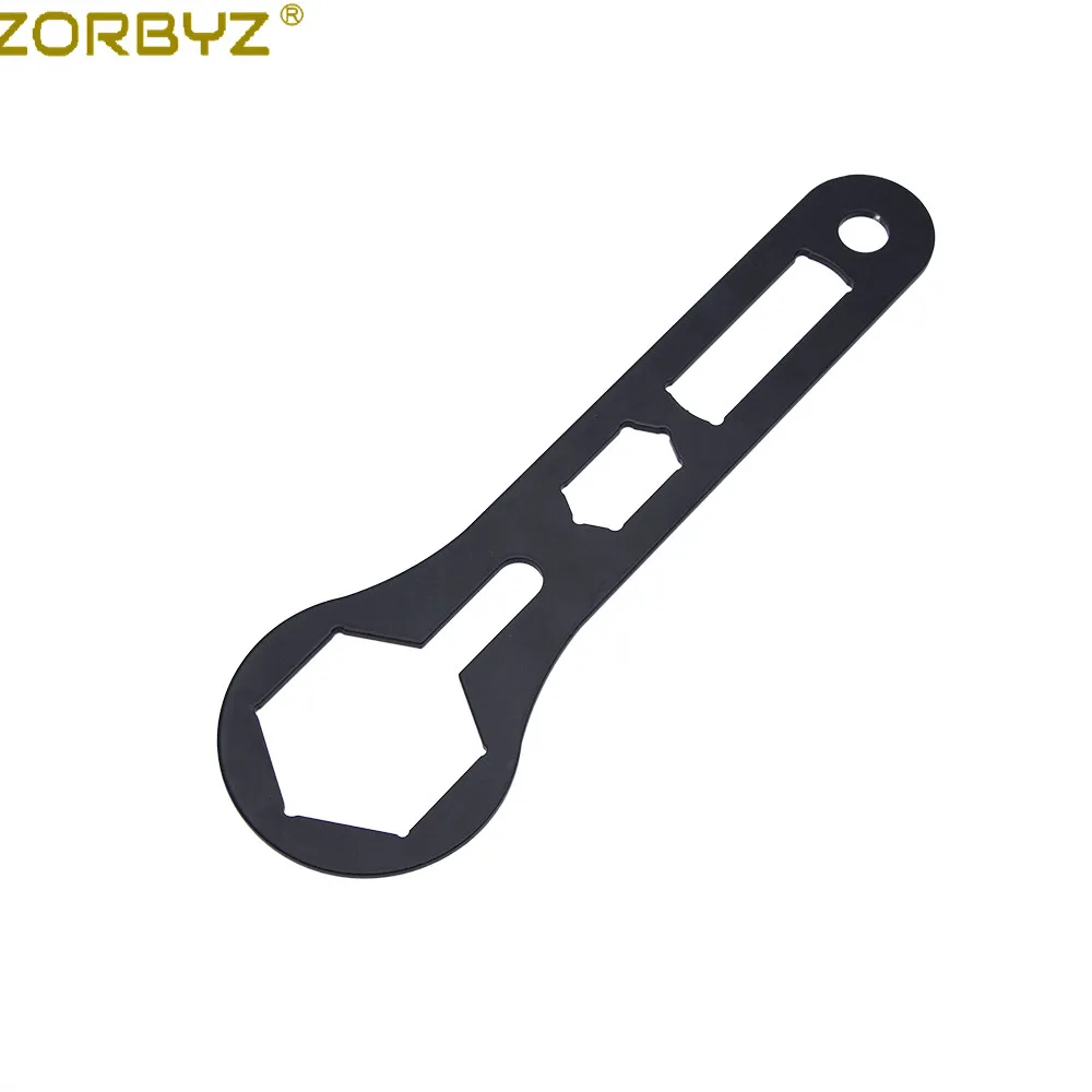 ZORBYZ Black 50mm WP Fork Cap Wrench Tool For 125 150 250 350 450 550 SX SXF XC XCF EXCF Factory EXC Six Days For Husqvarna