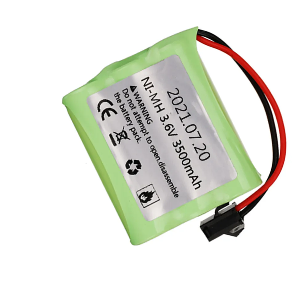 NI-MH 3.6V 3500mAh 3000mAh Rechargeable Battery 3.6 v nimh battery AA size for rc car toy boat model