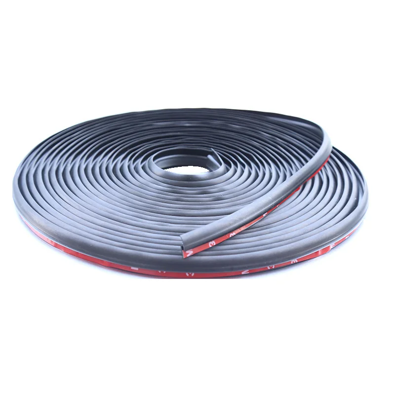 5M Car Door Protection Rubber Strip H Type Self-adhesion Sealing Strip Auto From ScratchesWindshield Sealant Window Hardware