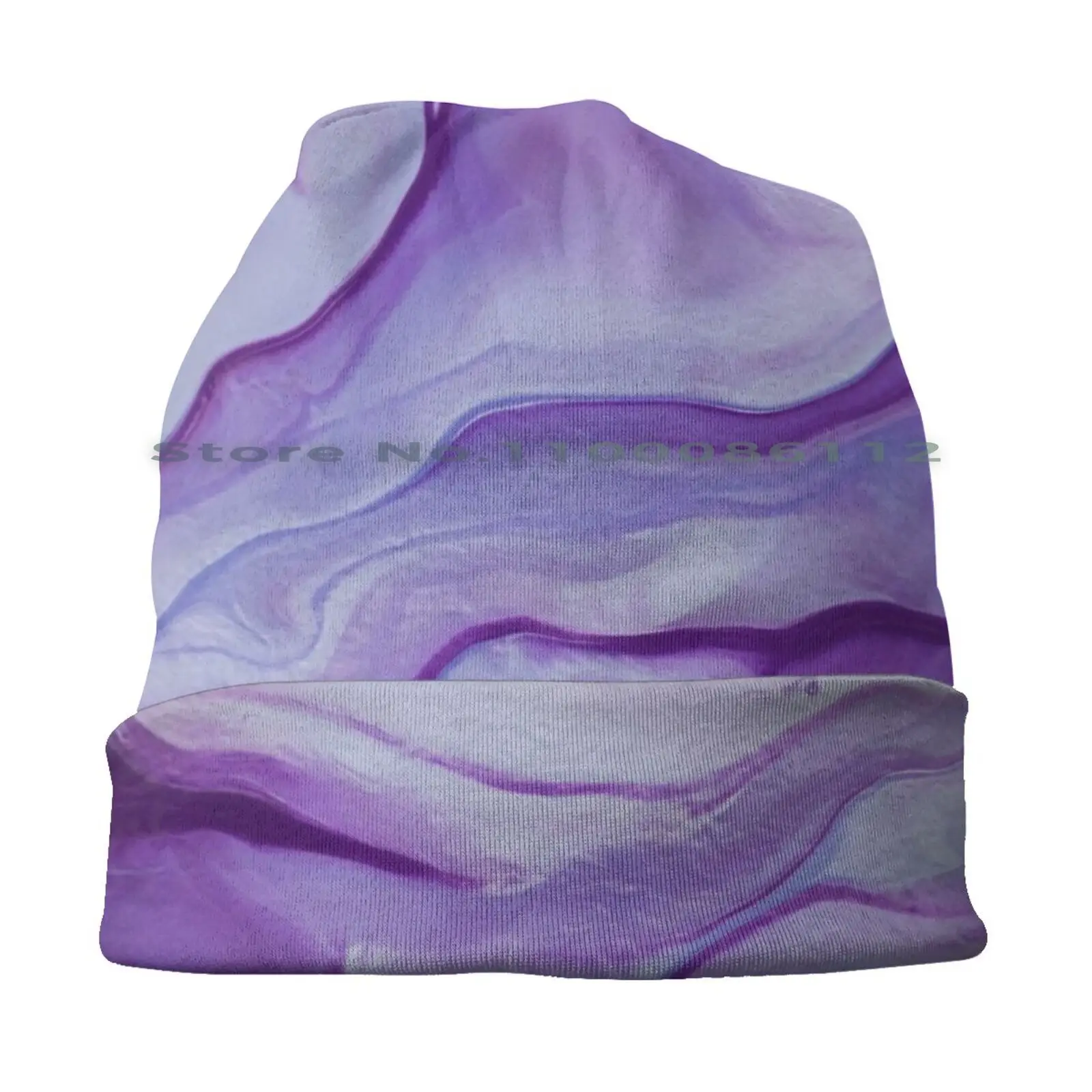 Amethyst Bucket Hat Sun Cap Marbling Marble Effect Marble Style Swirl Minimal Clean Color Purple Lilac Amethyst Nature Inspired