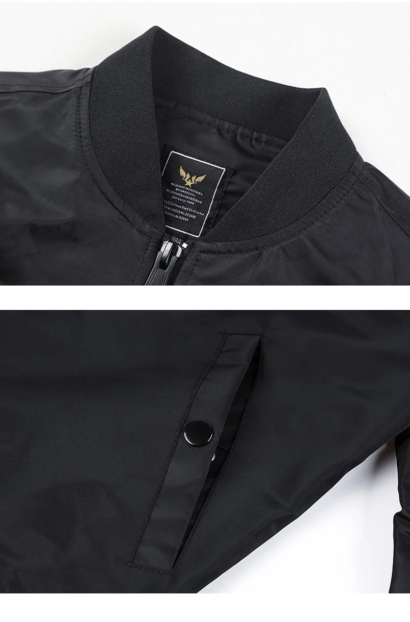 Spring Autumn Bomber Jacket Men Women Military Fly Jacket Varsity Baseball Flight Coat Mens Windbreaker Mens Clothing 2025 81 H0655d682ffba426b923472b562d018434
