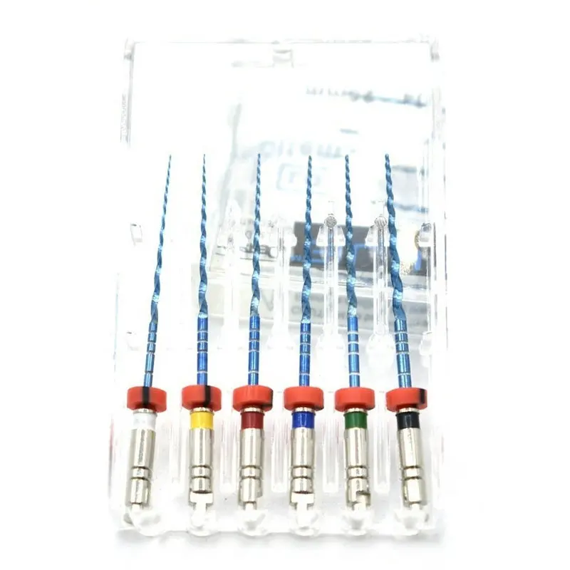 

Dental Instrument rotary engine files 04taper 0.04 taper Varety Blue Endo Files Root Canal for Dentistry tool material