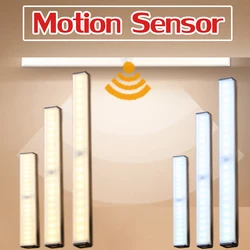 Sensore di movimento luce ricaricabile illuminazione per scale illuminazione per scale striscia a Led e sensore illuminazione per armadietto luce notturna armadio Ma