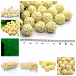 10 PCS Aquarium Filter Media Ball Bio Aquarium Media Net Bag Biological Ball for Fish Tank Filter