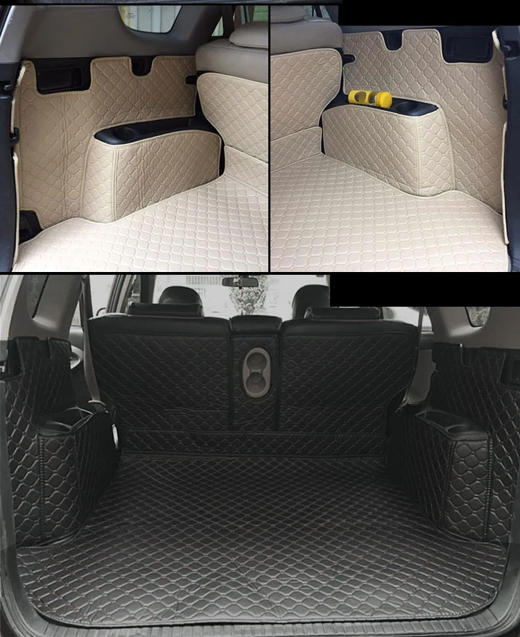 fiber leather car trunk mat for toyota rav4 2005 2006 2007 2008 2009 2010 2011 2012 xa30 car accessories