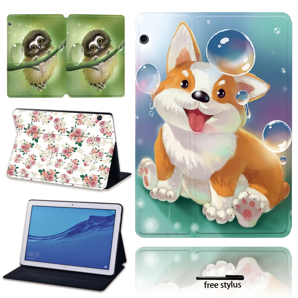 Animal and Old Image Series Tablet Case for Huawei MediaPad T3 8.0/MediaPad T3 10 9.6