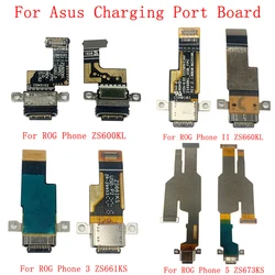 USB Charging Port Connector Flex Cable For Asus ROG Phone ZS600KL ROG Phone II ZS660KL ROG Phone 3 ZS661KS ROG Phone 5 ZS673KS