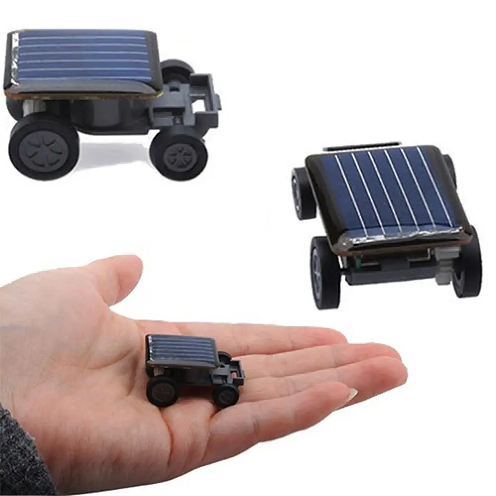 Learning Physical Solar Power Toy Car Mini Cool Racer Funny Electric Kid Educational Toys Gadget Gift