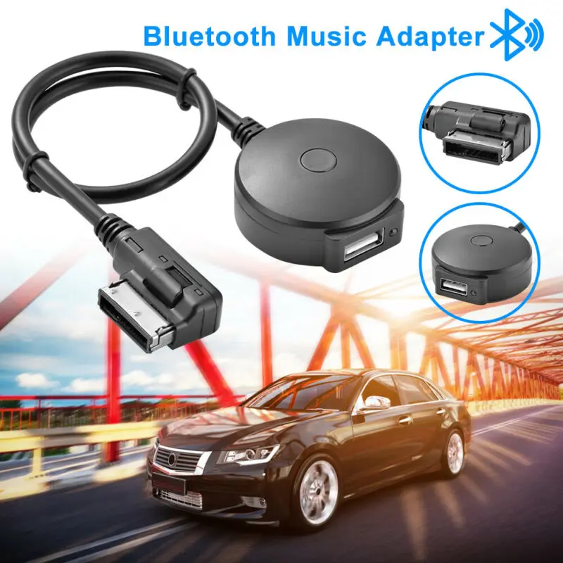 Car Audio Bluetooth Music Adapter 5V USB Wireless AMI MDI MMI System AUX Bluetooth Adapter Replacement For Mercedes-Benz