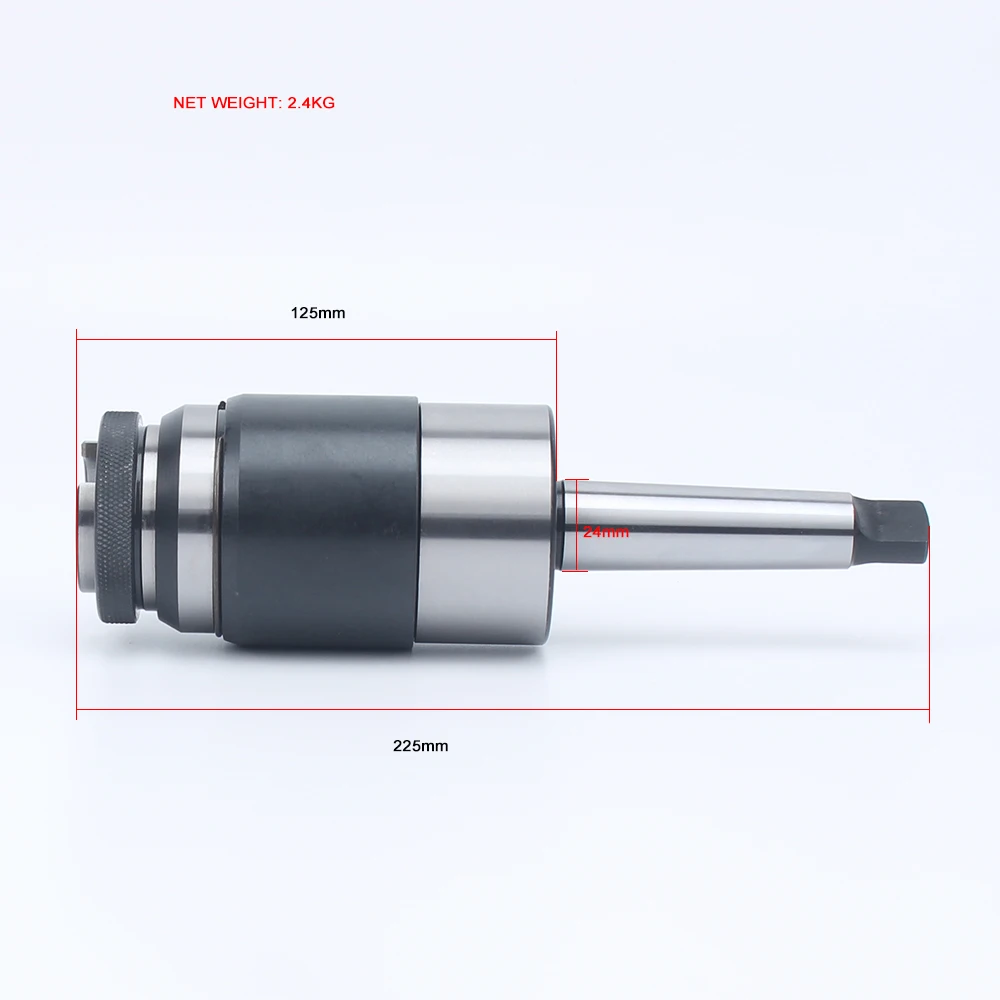 YOUSAILING MT3-GT24 31mm Chuck Elastic Tapping Chuck Adapter  Length Compensation Tapper Shank