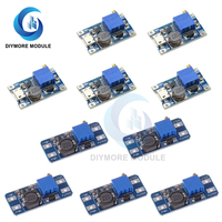 5PCS MT3608 DC-DC Step Up Converter Booster Power Supply Module Boost Step-up Board MAX output 28V 2A