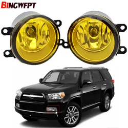 1pair For Toyota 4Runner 4 Runner 2010 2011 2012 2013 Fog Light Assembly Car Front Bumper H11 LED Fog Light 12V Halogen lamp