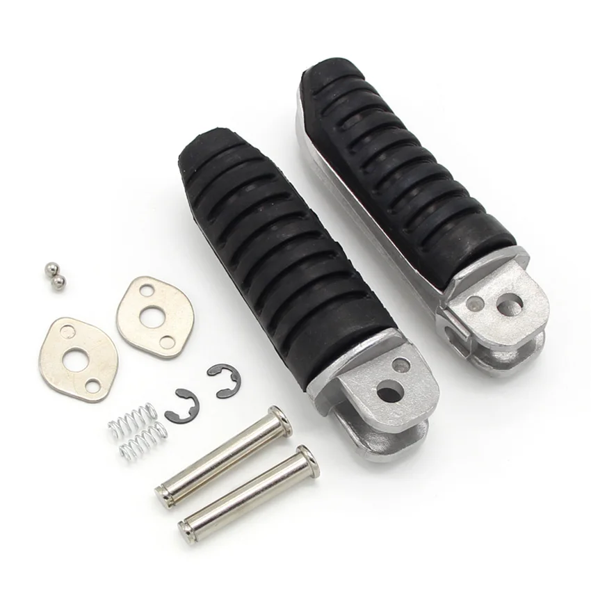 Motorcycle Rear Foot Pegs Pedals Footrest For Suzuki GSF1200 Bandit  S 1200 GSF400  GSXR1100 RF900  43610-40C00 R  43620-40C00 L