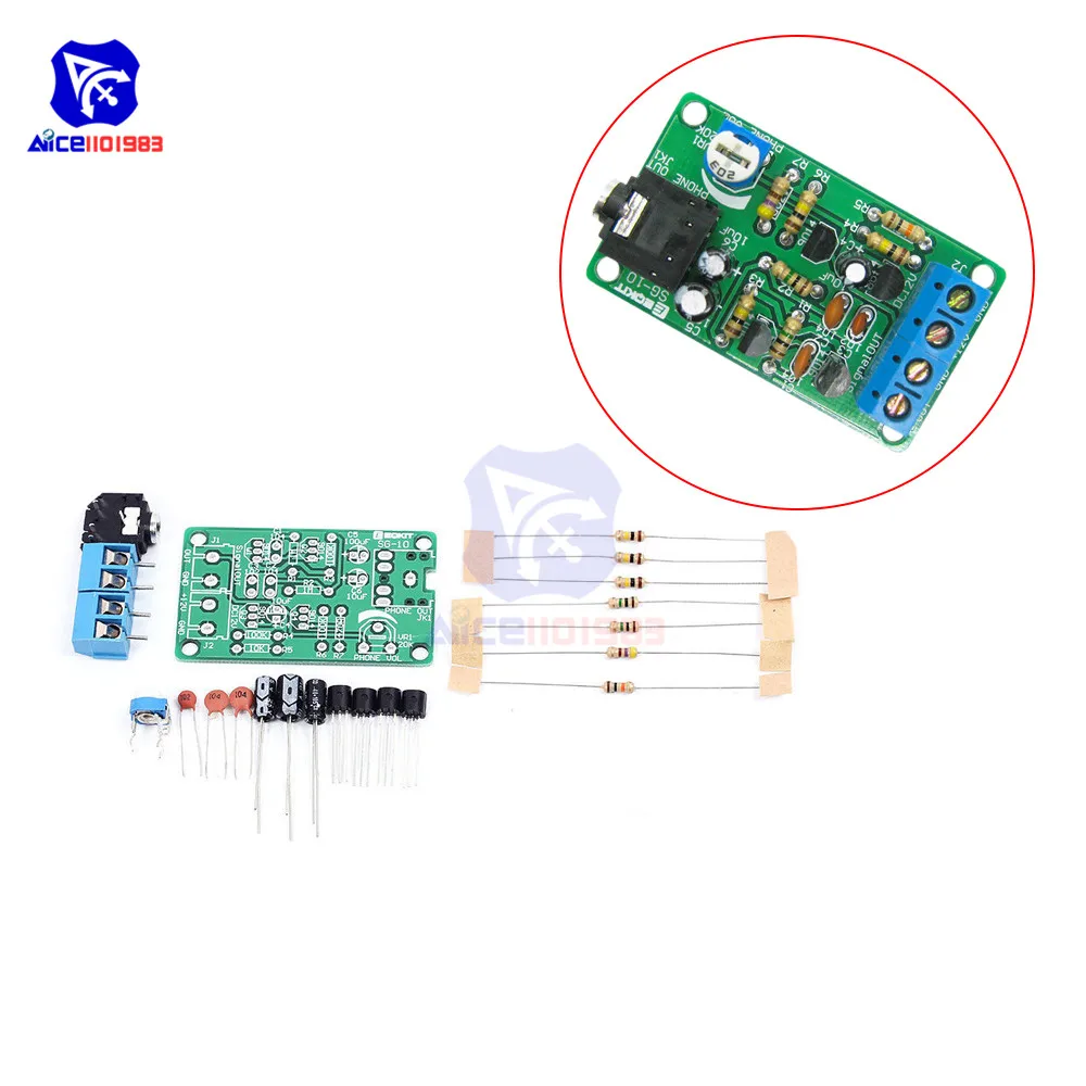diymore 2 Channel Output White Noise Signal Generator Module DIY Kit