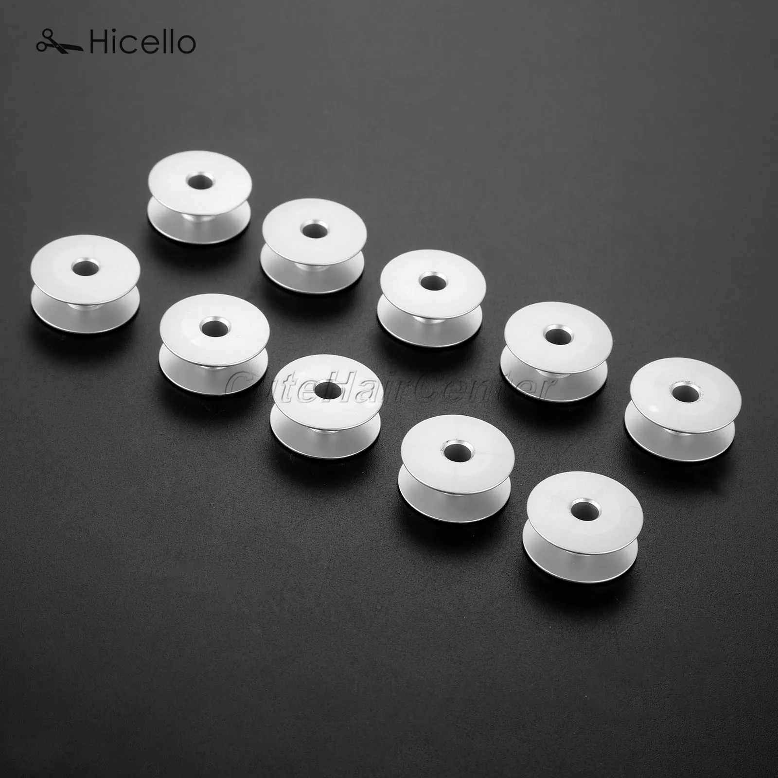 10PCS 6-5 Bobbins synchronous sewing machine Synchronization Big hook Thick Flat Car Bobbin 25mm 6-5/6-7 / KHS20 - RYP Hicello