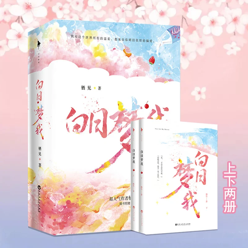 

2 книги/набор, Роман You Are My Desire от Qi Jian Jinjiang, популярная романтика, любовь, художественная книга, открытка, закладка в подарок