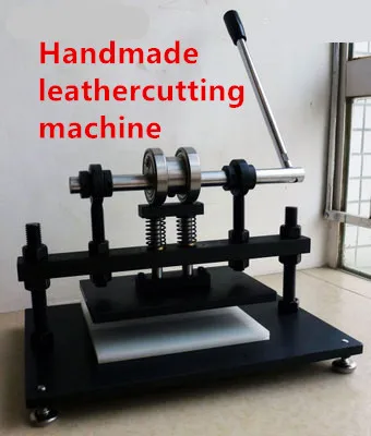 Manual die cutting machine, leather leather indentation / cutting machine, punch leather die cutting machine