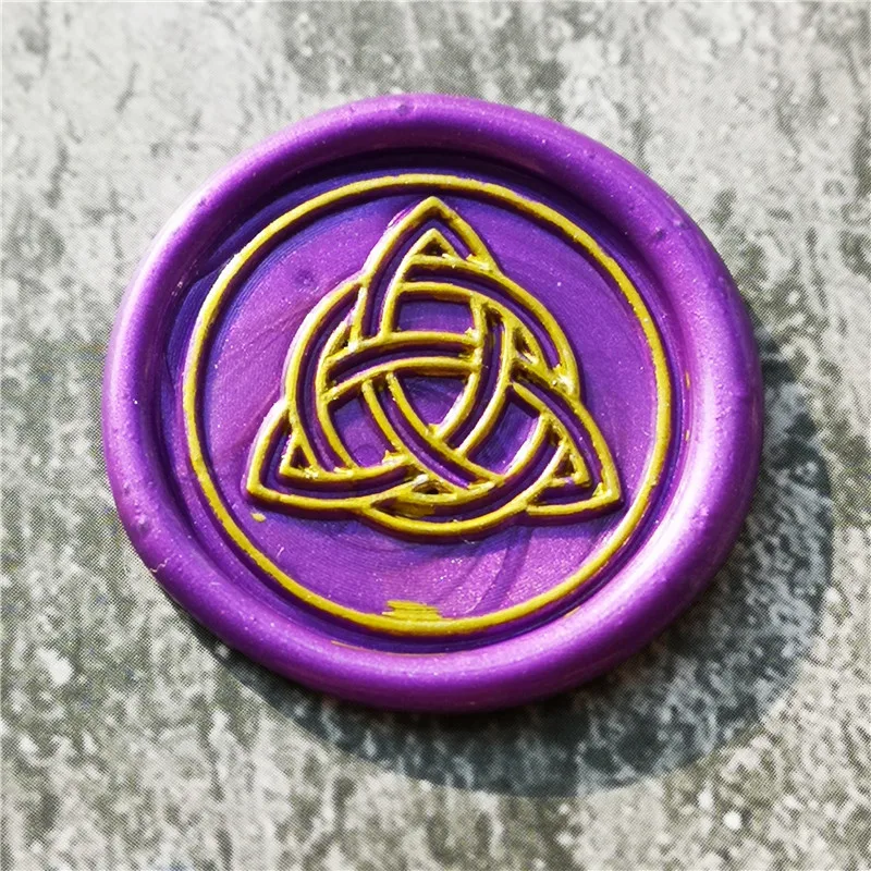 Celtic Knot Wax Seal Stamp Celtic Knot Sealing Wax Stamp Celtic Knot Wax Seal Custom Initial Date Wedding Wax Seal Kit Personali