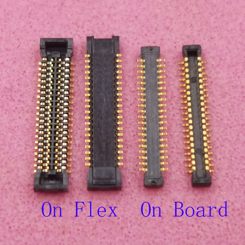 

1-10Pcs Lcd Display Screen Flex FPC Connector For Samsung Galaxy A7 A7000 A700 A7009 E7 E700 E700F E7000 Plug On Board 40Pin