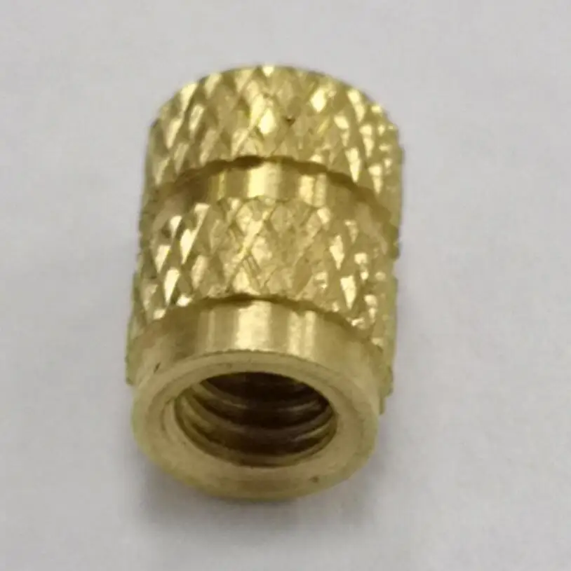 IBA/IBB/IBC-256/440/632/832/024/032-4/6/8/10/12Blind  Molded-In Threaded Inserts,Brass Stainless Steel Aluminum Nuts,