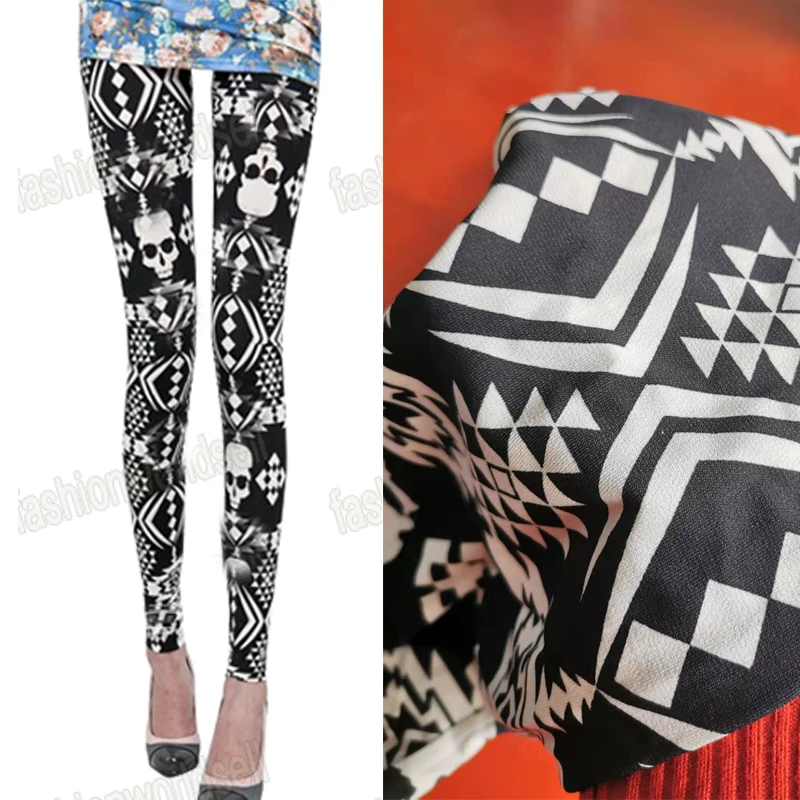 Girl Lady Women Sexy Wild Striped Zebra Print Punk Funky Pencil Thin Leggings Slim Pants